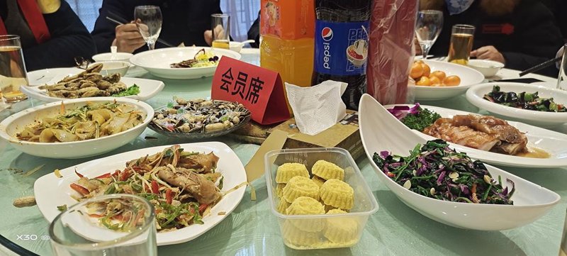 银川会议用餐